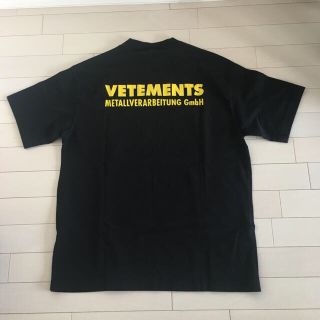 バレンシアガ(Balenciaga)の【to様専用】M ヴェトモン ロゴ Tシャツ ブラック レディース(Tシャツ(半袖/袖なし))