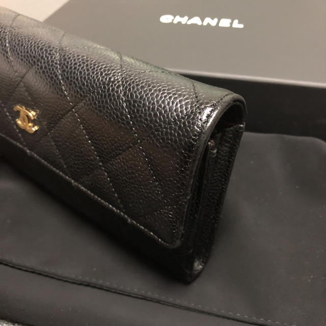 CHANEL(シャネル)の専用  シャネル  キャビアスキン マトラッセ長財布 レディースのファッション小物(財布)の商品写真