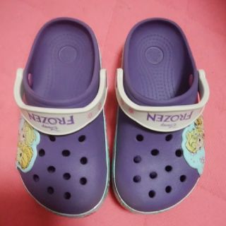 クロックス(crocs)のアナ雪★クロックスキッズ★18センチ(サンダル)