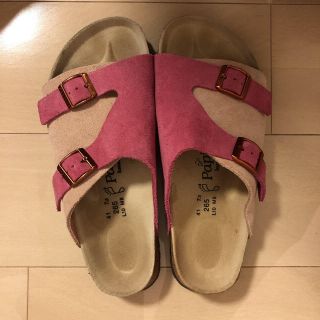 ビルケンシュトック(BIRKENSTOCK)の【希少なピンク】ビルケン パピリオ チューリッヒ (サンダル)