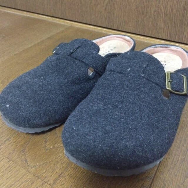 もとちゃん様専用☆ウールスリッポンS☆ レディースの靴/シューズ(サンダル)の商品写真