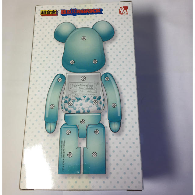 MEDICOM TOY(メディコムトイ)の超合金 MY FIRST BE@RBRICK B@BY turquoise エンタメ/ホビーのおもちゃ/ぬいぐるみ(キャラクターグッズ)の商品写真