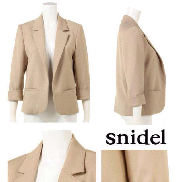 SNIDEL(スナイデル)のsnidel テーラードジャケット レディースのジャケット/アウター(テーラードジャケット)の商品写真