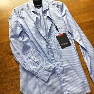 ダブルスタンダードクロージング(DOUBLE STANDARD CLOTHING)のダブスタの新品のストライプシャツ♡(シャツ/ブラウス(長袖/七分))