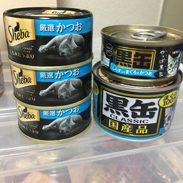 魚 キャットフード 17缶セット その他のペット用品(ペットフード)の商品写真