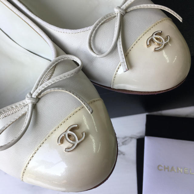 美品*CHANEL*シャネル*フラットシューズ*バレリーナ*パンプス*靴 美品*CHANEL*シャネル*フラットシューズ*バレリーナ*パンプス*靴