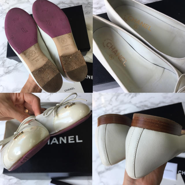 美品*CHANEL*シャネル*フラットシューズ*バレリーナ*パンプス*靴 美品*CHANEL*シャネル*フラットシューズ*バレリーナ*パンプス*靴