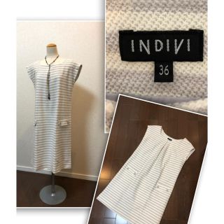 インディヴィ(INDIVI)のインディヴィ⭐︎ワンピース(ミニワンピース)