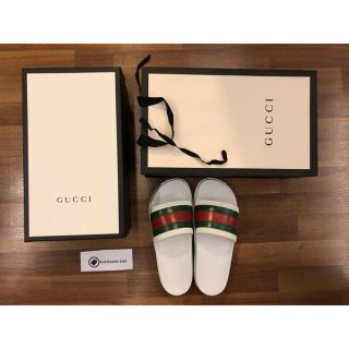 グッチ(Gucci)の新品同様 Gucci サンダル   Supreme Jordan グッチ(サンダル)