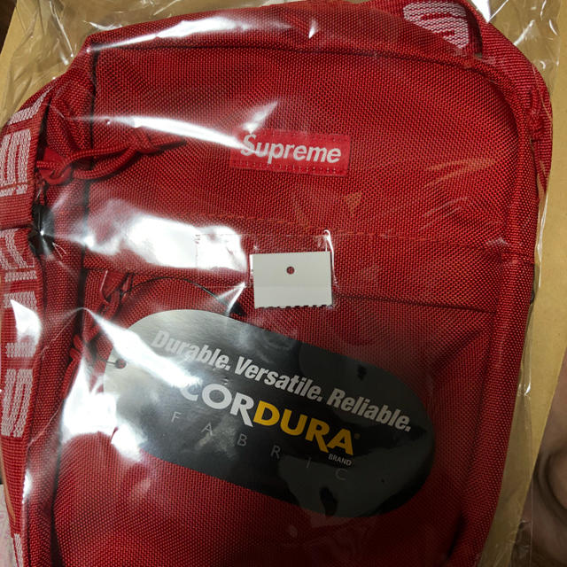 値下げ！ Supreme 18ss shoulder bag RED 赤色 新品 ショルダーバッグ