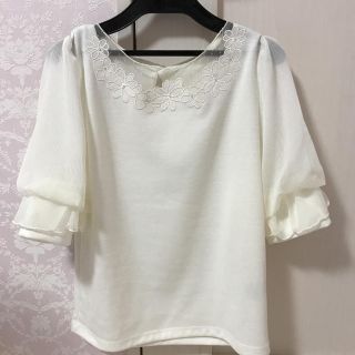 マジェスティックレゴン(MAJESTIC LEGON)の［マジェスティック レゴン ］カットソー  サイズM(カットソー(半袖/袖なし))