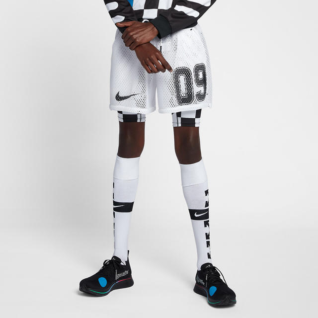 OFF-WHITE(オフホワイト)のNike off whiteナイキオフホワイトshortsショーツ白XS メンズのパンツ(ショートパンツ)の商品写真