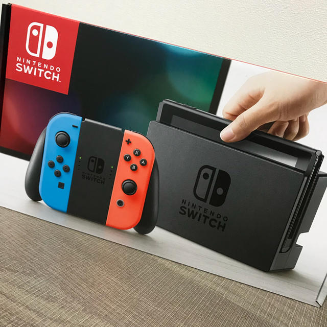 任天堂 ニンテンドー スイッチ ネオン ブルーレッド 本体