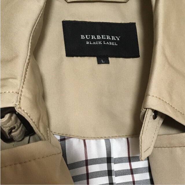 BURBERRY BLACK LABEL(バーバリーブラックレーベル)のバーバリーメンズ コート メンズのジャケット/アウター(トレンチコート)の商品写真