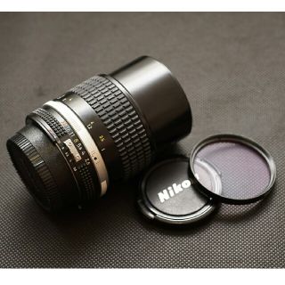 ニコン(Nikon)のNikon Ai105mm f2.5s 美品・箱つき(レンズ(単焦点))