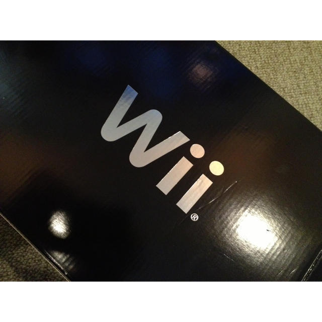 Wii本体。