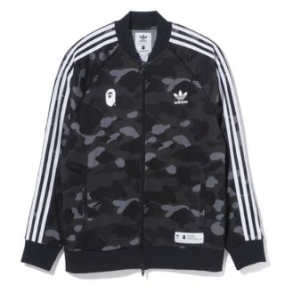 アベイシングエイプ(A BATHING APE)のBAPE ADIDAS CAMO JERSEY TOP(ジャージ)