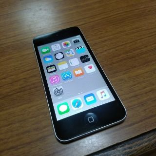 アイポッドタッチ(iPod touch)のジャンク品 iPod touch 5世代 16GB シルバー パスワード忘れ(ポータブルプレーヤー)