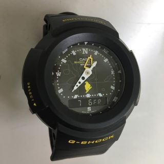 G-SHOCK AW-500D ブラックカスタム ガラパゴス初代アナログベース