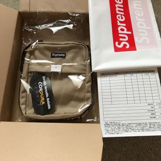 シュプリーム(Supreme)のsupreme shoulder bag 18ss tan(ショルダーバッグ)