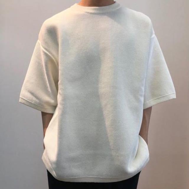 18ss crepuscule クレプスキュール tuck knit | フリマアプリ ラクマ