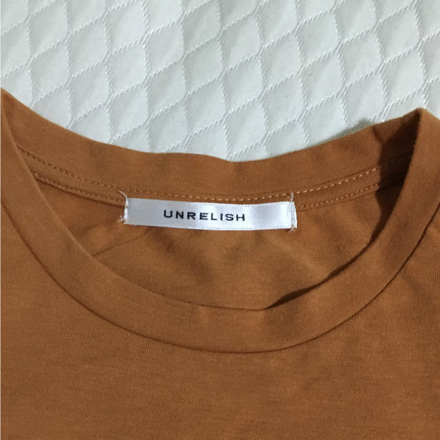 UNRELISH(アンレリッシュ)のUNRELISH   Tシャツ レディースのトップス(Tシャツ(半袖/袖なし))の商品写真