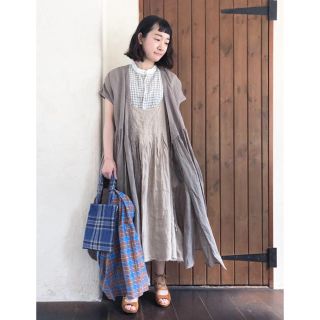 ネストローブ(nest Robe)のnest Robe 【fog with nest Robe】ピンタックブラウス (シャツ/ブラウス(半袖/袖なし))