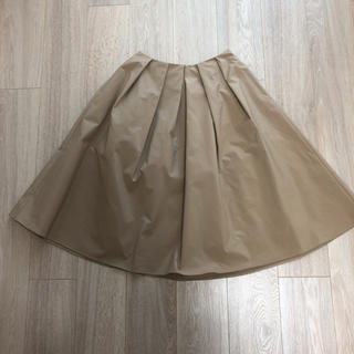 エムプルミエ(M-premier)の新品未使用♡Mプルミエ  ベージュスカート♡(ひざ丈スカート)