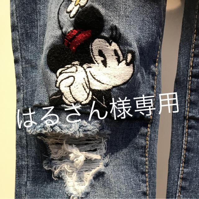 ジーンズ 大人気‼️mickeyロリータジーンズ❣️サイズMの通販 ホテル ...