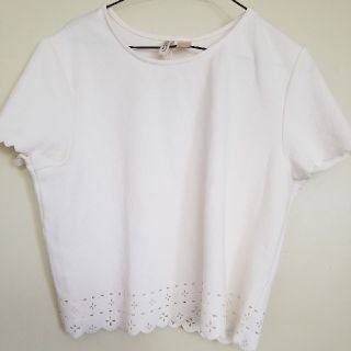 エイチアンドエム(H&M)のH&M 白Tシャツ(Tシャツ(半袖/袖なし))