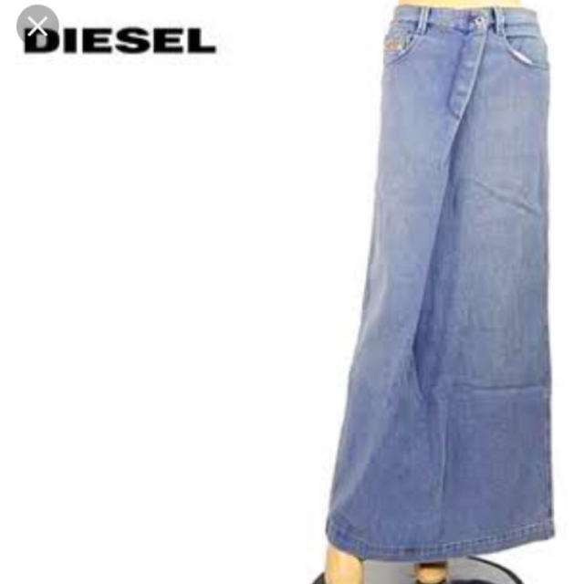 DIESEL(ディーゼル)のDIESELデニムロングスカート 新品未使用 レディースのスカート(ロングスカート)の商品写真