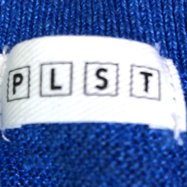 PLST(プラステ)の人気PLSTブルーニット&カットソー レディースのトップス(ニット/セーター)の商品写真