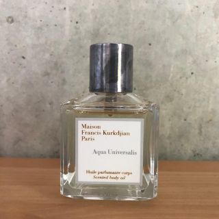 メゾンフランシスクルジャン(Maison Francis Kurkdjian)の残9割以上ボディオイル★クルジャン★アクアユニヴェルサリス(ボディオイル)