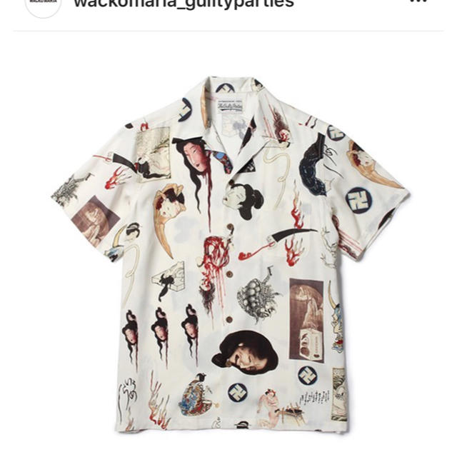 WACKO MARIA - wackomaria 妖怪シャツの通販 by kii's shop WACKO MARIA - wackomaria 妖怪シャツの通販 by kii's shop