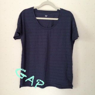 ギャップ(GAP)の送料込♡ネイビーボーダーTシャツ(Tシャツ(半袖/袖なし))