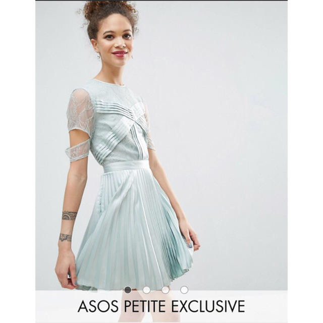 asos(エイソス)の[ほぼ新品]フォーマルドレス レディースのフォーマル/ドレス(ミニドレス)の商品写真