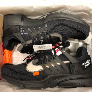 ナイキ(NIKE)の国内正規品 NIKE OFF-WHITE THE 10 AIR PRESTO(スニーカー)