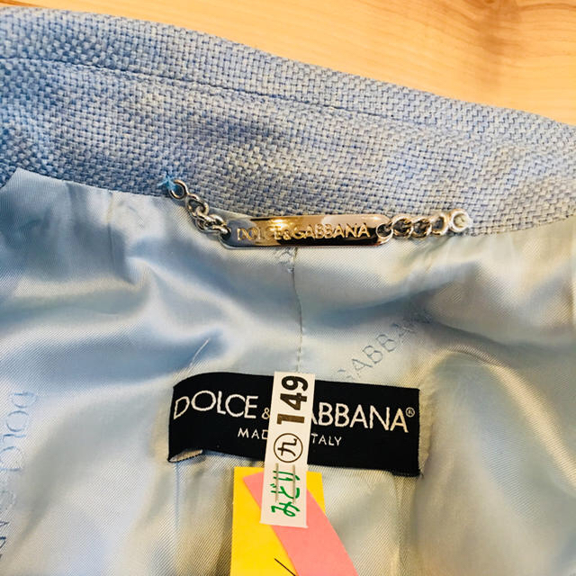 DOLCE&GABBANA(ドルチェアンドガッバーナ)のDolce & Gabbanaドルガバ★シルク100%ツイードジャケット レディースのジャケット/アウター(テーラードジャケット)の商品写真