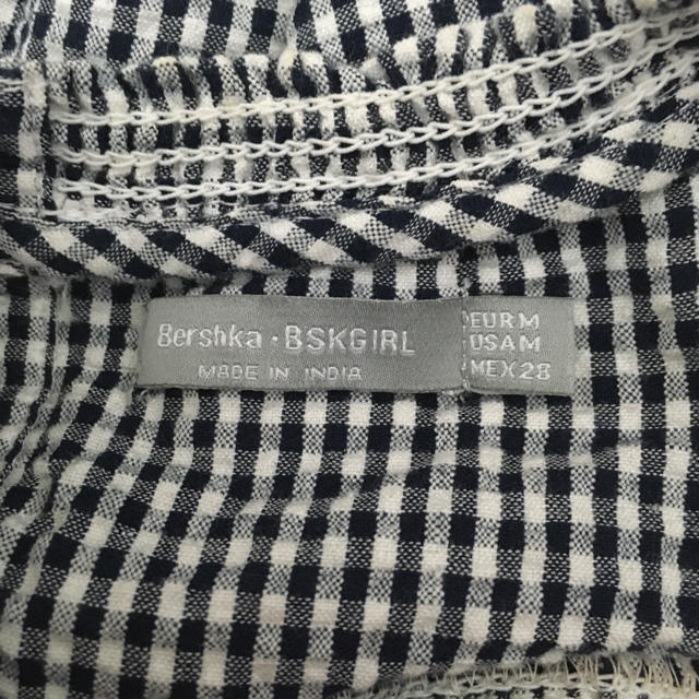 Bershka(ベルシュカ)のan様専用♡Bershka♡ギンガムチェックブラウス レディースのトップス(シャツ/ブラウス(長袖/七分))の商品写真