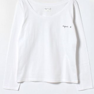 アニエスベー(agnes b.)のロゴ入りロンT(Tシャツ(長袖/七分))