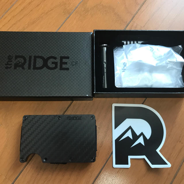 the RIDGE マネークリップ兼カードホルダー メンズのファッション小物(マネークリップ)の商品写真