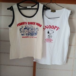 スヌーピー(SNOOPY)のもも様専用ページスヌーピー２点(タンクトップ)