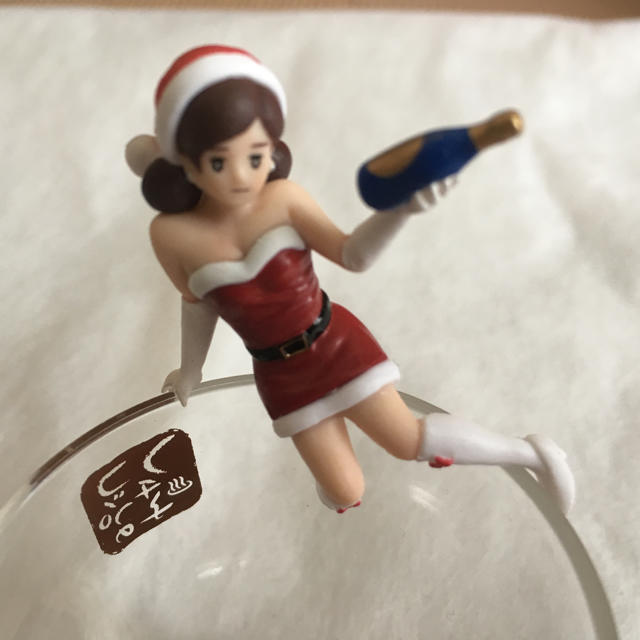 コップのフチ子さん クリスマス5点セット エンタメ/ホビーのおもちゃ/ぬいぐるみ(キャラクターグッズ)の商品写真