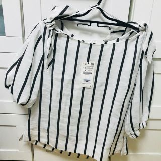 ザラ(ZARA)のZARA リネントップス(カットソー(半袖/袖なし))