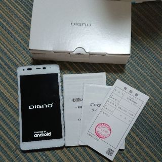 キョウセラ(京セラ)のSoftBank 京セラ DIGNO G 602kc 保証期間中

(スマートフォン本体)