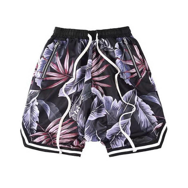 Botanical Basket Shorts  黒