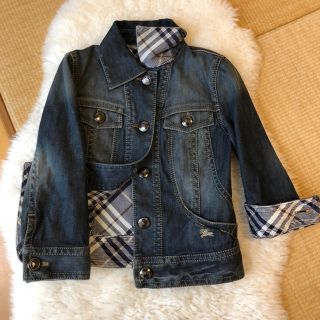 バーバリーブルーレーベル(BURBERRY BLUE LABEL)の美品バーバリーブルーレーベル上質コットンデニムジャケット♫(Gジャン/デニムジャケット)