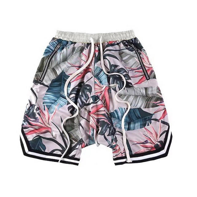 Botanical Basket Shorts  黒