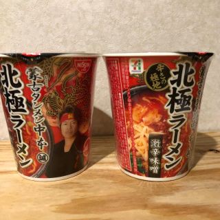 ニッシンショクヒン(日清食品)の北極ラーメン中本 2個 賞味期限12月(インスタント食品)