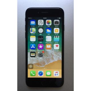 アップル(Apple)のiphone7 docomo 32gb 黒・ジャンク(スマートフォン本体)